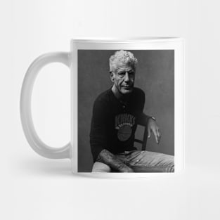 Anthony Bourdain Knicks Fan Mug